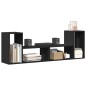 vidaXL TV-Schränke 2 Stk. Schwarz 75x30x50 cm Holzwerkstoff vidaXL TV-Schränke 2 Stk. Schwarz 75x30x50 cm Holzwerkstoff