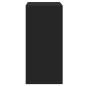 vidaXL Kleiderschrank Schwarz 77x48x102 cm Holzwerkstoff