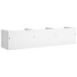 vidaXL Wandschrank Weiß 75x18x16,5 cm Holzwerkstoff vidaXL Wandschrank Weiß 75x18x16,5 cm Holzwerkstoff