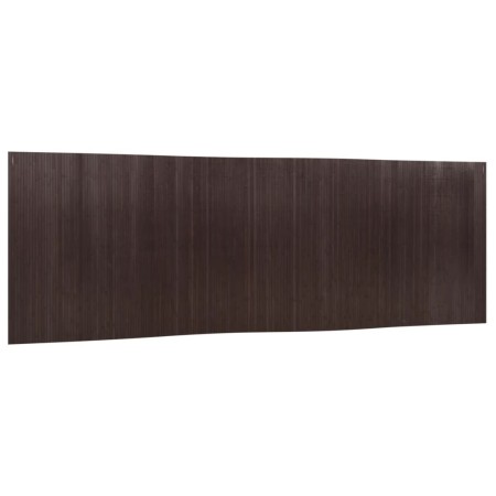 vidaXL Paravent Dunkelbraun 165x600 cm Bambus