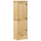 vidaXL Kleiderschrank Corona 55x38x170 cm Massivholz Kiefer vidaXL Kleiderschrank Corona 55x38x170 cm Massivholz Kiefer