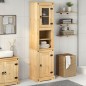 vidaXL Badschrank Corona 50x40x185 cm Massivholz Kiefer vidaXL Badschrank Corona 50x40x185 cm Massivholz Kiefer