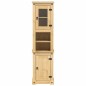 vidaXL Badschrank Corona 50x40x185 cm Massivholz Kiefer vidaXL Badschrank Corona 50x40x185 cm Massivholz Kiefer