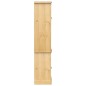 vidaXL Badschrank Corona 50x40x185 cm Massivholz Kiefer vidaXL Badschrank Corona 50x40x185 cm Massivholz Kiefer