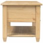 vidaXL Couchtisch mit Schubladen Corona 100x48x45 cm Massivholz Kiefer vidaXL Couchtisch mit Schubladen Corona 100x48x45 cm Massivholz Kiefer