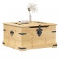 vidaXL Truhe Corona 78x78x45 cm Massivholz Kiefer vidaXL Truhe Corona 78x78x45 cm Massivholz Kiefer