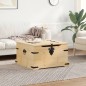 vidaXL Truhe Corona 78x78x45 cm Massivholz Kiefer vidaXL Truhe Corona 78x78x45 cm Massivholz Kiefer