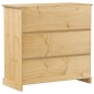 vidaXL Weinschrank Corona 107,5x51x105,5 cm Massivholz Kiefer vidaXL Weinschrank Corona 107,5x51x105,5 cm Massivholz Kiefer