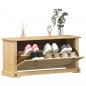 vidaXL Schuhschrank Corona 99x32x47 cm Massivholz Kiefer vidaXL Schuhschrank Corona 99x32x47 cm Massivholz Kiefer