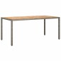 vidaXL 7-tlg. Garten-Essgruppe mit Kissen Grau Poly Rattan vidaXL 7-tlg. Garten-Essgruppe mit Kissen Grau Poly Rattan