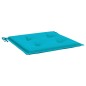 vidaXL Gartenstuhl-Kissen 6 Stk. Türkis 40x40x3 cm Stoff vidaXL Gartenstuhl-Kissen 6 Stk. Türkis 40x40x3 cm Stoff