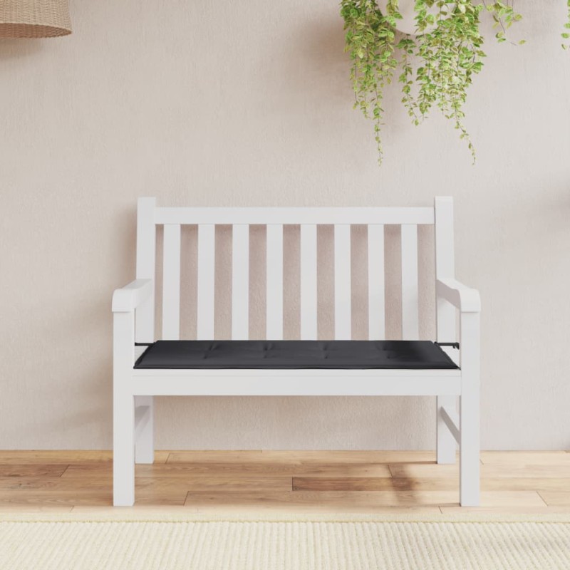 vidaXL Gartenbank-Auflage Schwarz 100x50x3 cm Oxford-Gewebe vidaXL Gartenbank-Auflage Schwarz 100x50x3 cm Oxford-Gewebe