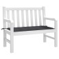 vidaXL Gartenbank-Auflage Schwarz 100x50x3 cm Oxford-Gewebe vidaXL Gartenbank-Auflage Schwarz 100x50x3 cm Oxford-Gewebe