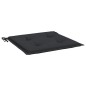 vidaXL Gartenstuhl-Kissen 2 Stk. Schwarz 50x50x3 cm Oxford-Gewebe vidaXL Gartenstuhl-Kissen 2 Stk. Schwarz 50x50x3 cm Oxford-Gewebe