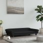 vidaXL Hundebett Schwarz 100x50x21 cm Samt vidaXL Hundebett Schwarz 100x50x21 cm Samt