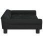 vidaXL Hundebett Schwarz 100x50x21 cm Samt vidaXL Hundebett Schwarz 100x50x21 cm Samt