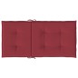 vidaXL Gartenstuhlauflagen für Niedriglehner 2 Stk. Weinrot 100x50x3cm vidaXL Gartenstuhlauflagen für Niedriglehner 2 Stk. Weinrot 100x50x3cm