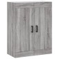 Highboard Grau Sonoma 69,5x34x180 cm Holzwerkstoff Highboard Grau Sonoma 69,5x34x180 cm Holzwerkstoff