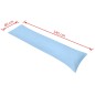 vidaXL Seitenschläferkissen 40 x 145 cm Blau vidaXL Seitenschläferkissen 40 x 145 cm Blau
