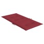 vidaXL Gartenstuhlauflagen für Niedriglehner 6 Stk. Weinrot 100x50x3cm vidaXL Gartenstuhlauflagen für Niedriglehner 6 Stk. Weinrot 100x50x3cm