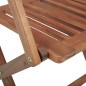 vidaXL Klappbare Gartenstühle mit Kissen 8 Stk. Massivholz Akazie vidaXL Klappbare Gartenstühle mit Kissen 8 Stk. Massivholz Akazie