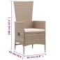 5-tlg. Garten-Essgruppe Beige 5-tlg. Garten-Essgruppe Beige