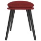 vidaXL Fußhocker Weinrot 45x29,5x35 cm Stoff vidaXL Fußhocker Weinrot 45x29,5x35 cm Stoff
