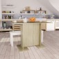 vidaXL Esstisch Sonoma-Eiche 110x60x75 cm Holzwerkstoff vidaXL Esstisch Sonoma-Eiche 110x60x75 cm Holzwerkstoff