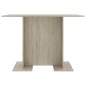 vidaXL Esstisch Sonoma-Eiche 110x60x75 cm Holzwerkstoff vidaXL Esstisch Sonoma-Eiche 110x60x75 cm Holzwerkstoff