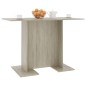 vidaXL Esstisch Sonoma-Eiche 110x60x75 cm Holzwerkstoff vidaXL Esstisch Sonoma-Eiche 110x60x75 cm Holzwerkstoff