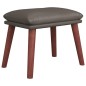 vidaXL Fußhocker Grau 45x29,5x35 cm Kunstleder vidaXL Fußhocker Grau 45x29,5x35 cm Kunstleder
