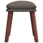 vidaXL Fußhocker Grau 45x29,5x35 cm Kunstleder vidaXL Fußhocker Grau 45x29,5x35 cm Kunstleder