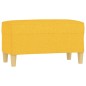 vidaXL Sitzbank Hellgelb 70x35x41 cm Stoff vidaXL Sitzbank Hellgelb 70x35x41 cm Stoff