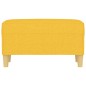 vidaXL Sitzbank Hellgelb 70x35x41 cm Stoff vidaXL Sitzbank Hellgelb 70x35x41 cm Stoff