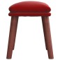 vidaXL Fußhocker Weinrot 45x29,5x35 cm Samt vidaXL Fußhocker Weinrot 45x29,5x35 cm Samt