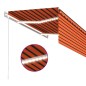 vidaXL Markise Automatisch mit Rollo LED Windsensor 3x2,5m vidaXL Markise Automatisch mit Rollo LED Windsensor 3x2,5m