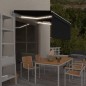vidaXL Markise Automatisch mit Rollo LED Windsensor 3,5x2,5m Anthrazit vidaXL Markise Automatisch mit Rollo LED Windsensor 3,5x2,5m Anthrazit