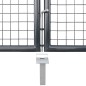 vidaXL Mesh-Gartentor Anthrazit 300x175 cm Verzinkter Stahl vidaXL Mesh-Gartentor Anthrazit 300x175 cm Verzinkter Stahl