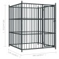 vidaXL Outdoor-Hundezwinger 150 x 150 x 185 cm vidaXL Outdoor-Hundezwinger 150 x 150 x 185 cm