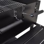 BBQ Grill Säulengrill Standgrill Kohlegrill Barbeque mit 2 Rädern BBQ Grill Säulengrill Standgrill Kohlegrill Barbeque mit 2 Rädern