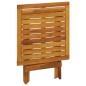 vidaXL Bistrotisch 46x46x47 cm Massivholz Akazie vidaXL Bistrotisch 46x46x47 cm Massivholz Akazie
