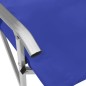vidaXL Klappbare Campingstühle 2 Stk. Blau vidaXL Klappbare Campingstühle 2 Stk. Blau
