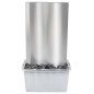 vidaXL Gartenbrunnen Silbern 60,2x37x122,1 cm Edelstahl vidaXL Gartenbrunnen Silbern 60,2x37x122,1 cm Edelstahl