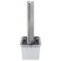 vidaXL Gartenbrunnen Silbern 60,2x37x122,1 cm Edelstahl vidaXL Gartenbrunnen Silbern 60,2x37x122,1 cm Edelstahl