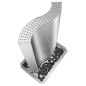 vidaXL Gartenbrunnen Silbern 60,2x37x122,1 cm Edelstahl vidaXL Gartenbrunnen Silbern 60,2x37x122,1 cm Edelstahl