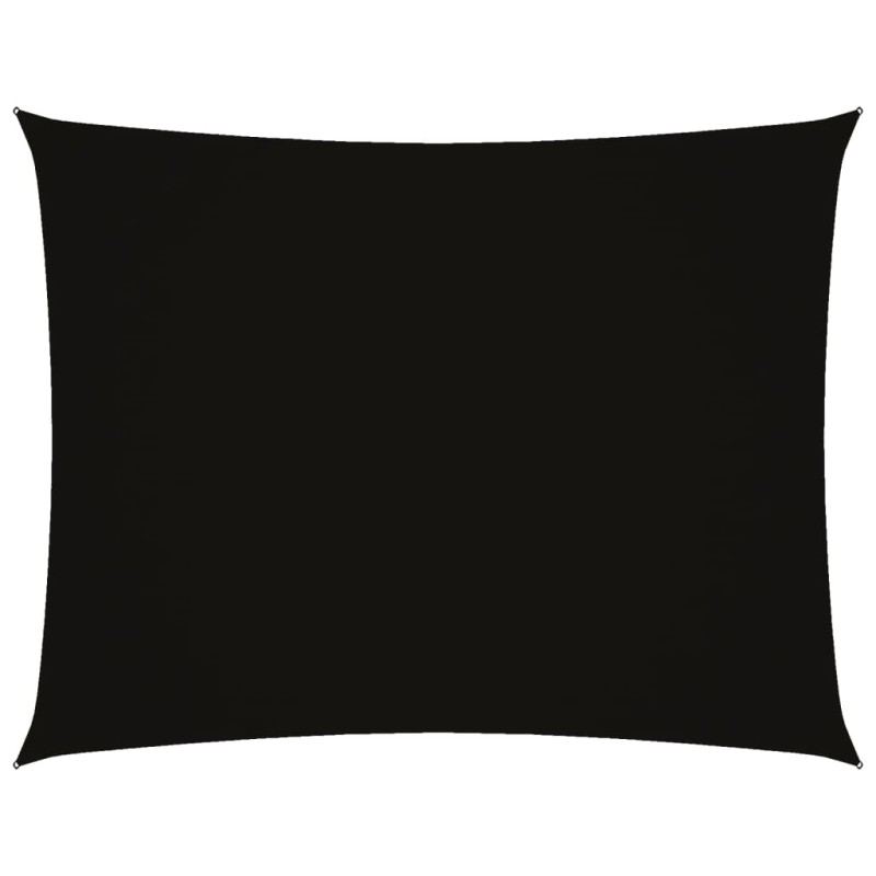 vidaXL Sonnensegel Oxford-Gewebe Rechteckig 3x6 m Schwarz vidaXL Sonnensegel Oxford-Gewebe Rechteckig 3x6 m Schwarz