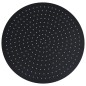 vidaXL Regenbrause Edelstahl 50 cm Rund Schwarz vidaXL Regenbrause Edelstahl 50 cm Rund Schwarz