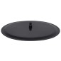vidaXL Regenbrause Edelstahl 50 cm Rund Schwarz vidaXL Regenbrause Edelstahl 50 cm Rund Schwarz