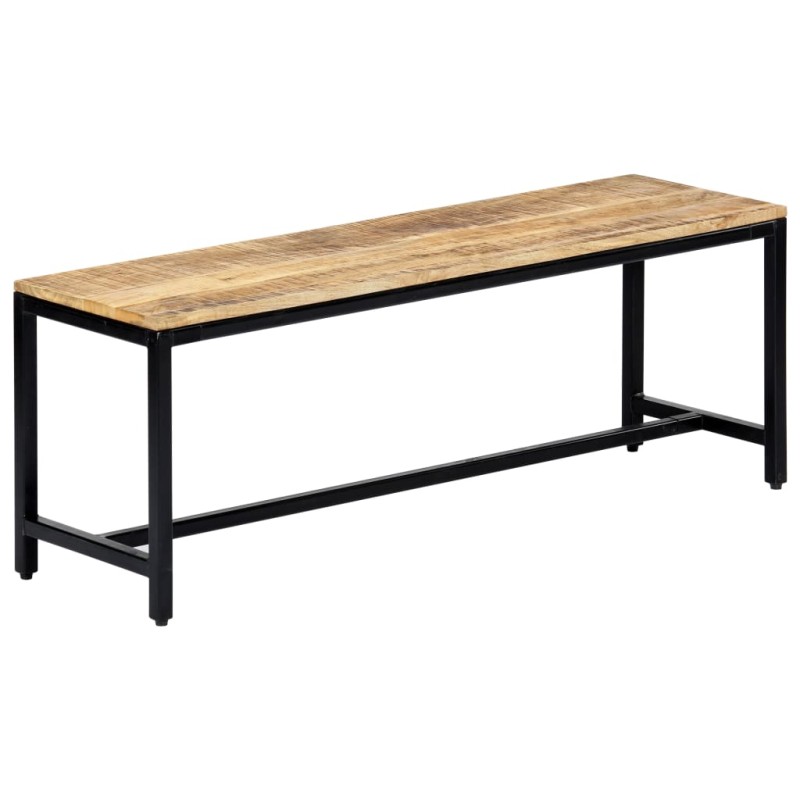 vidaXL Esszimmerbank 120 cm Massives Raues Mangoholz vidaXL Esszimmerbank 120 cm Massives Raues Mangoholz