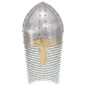 vidaXL Kreuzritter-Helm Antik Replik LARP Silbern Stahl vidaXL Kreuzritter-Helm Antik Replik LARP Silbern Stahl